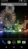 New Year Fireworks LWP Affiche