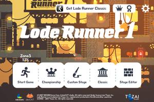 Lode Runner 1 โปสเตอร์