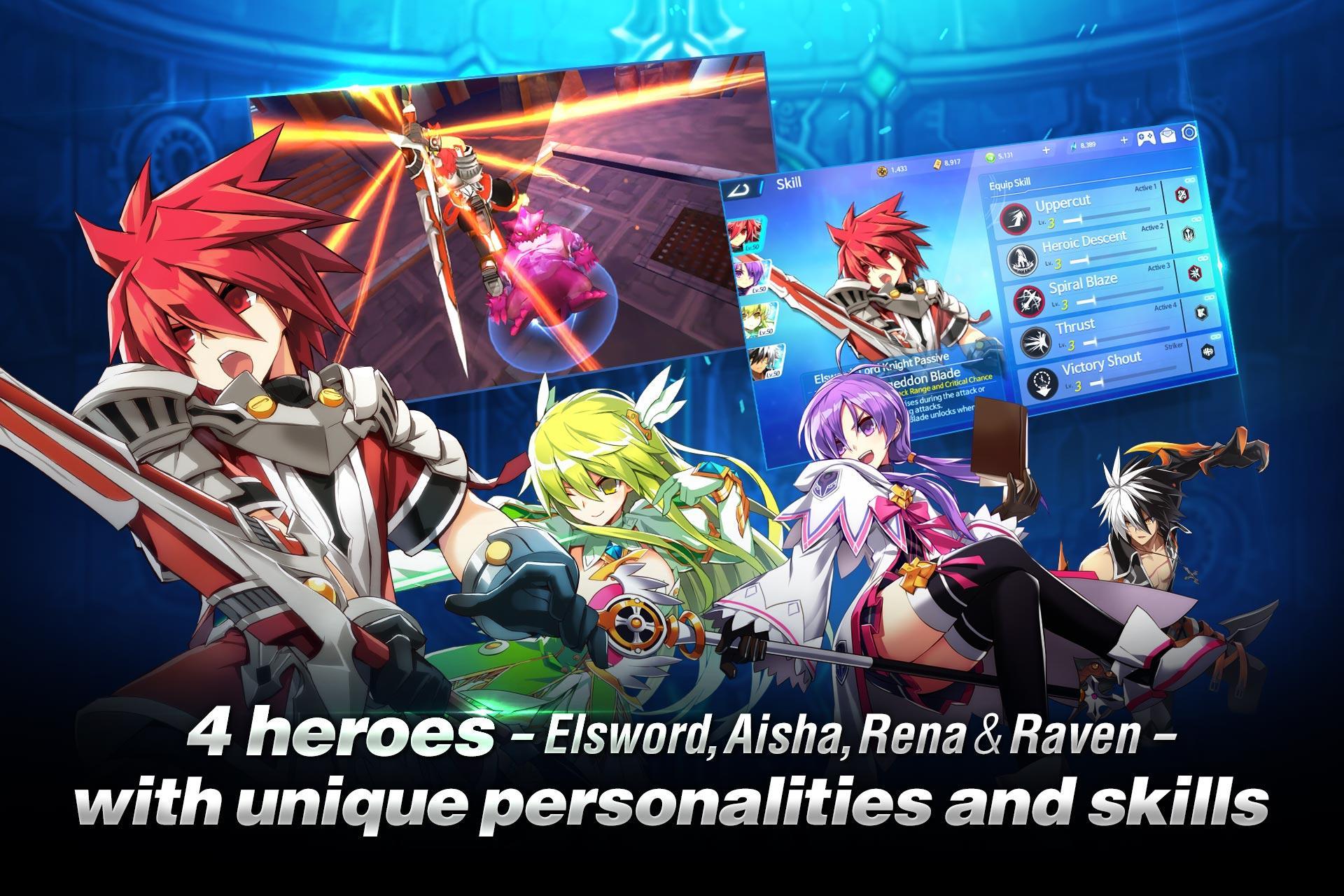 Android 用の Elsword M Shadow Of Luna Apk をダウンロード