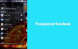 Theme FB transfarent 2016 ภาพหน้าจอ 1