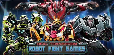 Robot Fighting Games: Real Transform Ring Fight 3D