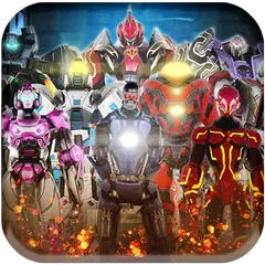 Descargar APK de Robot Fighting Games: Real Transform Ring Fight 3D