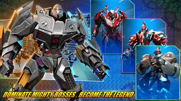 Robot Fighting Games: Real Transform Ring Fight 3D plakat