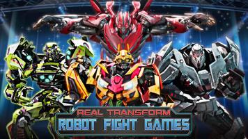Robot Fighting Games: Real Transform Ring Fight 3D captura de pantalla 1