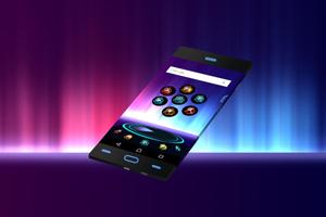 1 Schermata Tema per brillare Android 3D