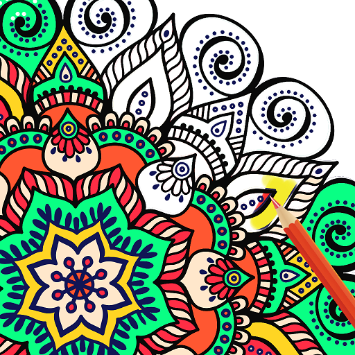 Adult Coloring Book: Mandala,Flowers,Animals Pages