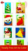 Christmas Glitter Pixel Art: Color by Number Book Affiche