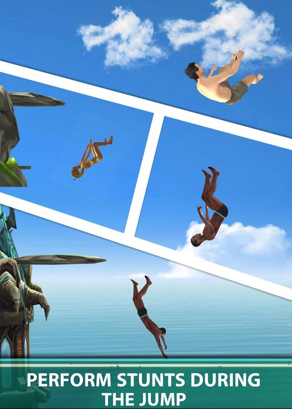 Cliff Flip Diving 3D Swimming Pool Flip Master para Android APK Baixar