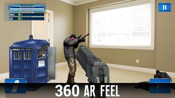 AR Gun Shooting - Augmented Reality Weapons Camera capture d'écran 3