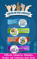 ASL Learning Flashcards poster