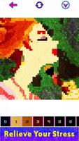 Beauty Glitter Pixel Art Coloring: Color by Number capture d'écran 1
