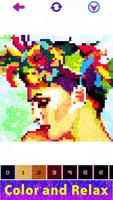 Beauty Glitter Pixel Art Coloring: Color by Number capture d'écran 3