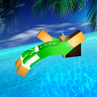 Blocky Flip Diving 3D - Super Hero Cliff Master icône