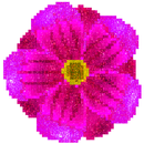 Flowers Glitter Pixel Art - Color by Number Pages APK