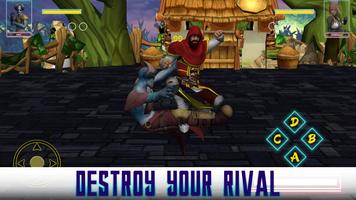 King of Kung Fu Street Fighting 2 3D - Epic Battle capture d'écran 1