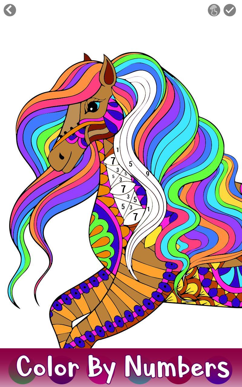 horse-color-by-number-adult-coloring-book-pages-for-android-apk-download