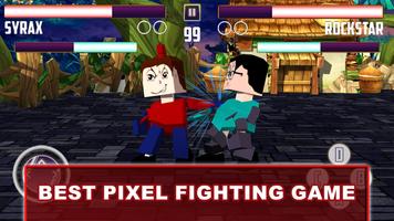 Cubic Pixel Karate Fighting 3D 2018 - Kung fu War capture d'écran 2