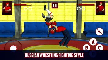 Extreme Russian Sambo Sports Wrestling Fight 3D Affiche