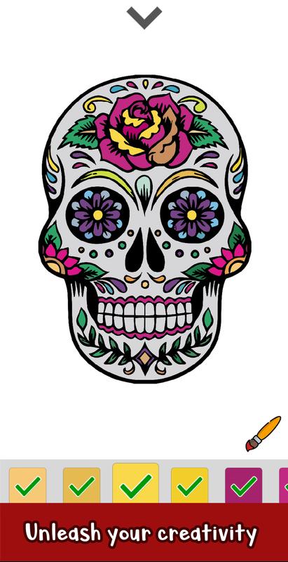 Download Tattoo Color by Number : Adult Coloring Book Pages for Android - APK Download