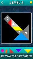 Tangram Color by Number poster