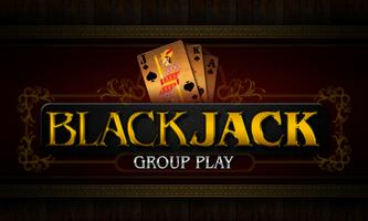 Blackjack Group Play Poster