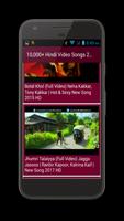 10000+ Hindi Video Songs 2017 capture d'écran 1