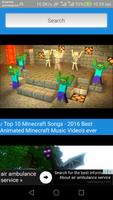Video Song of Minecraft Affiche