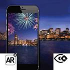 AR Fireworks Sparkling Musical Blast Creator icône