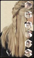 Beautiful Hairstyle for Girls – Hair Makeup Affiche