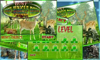Hunt the Jungle Deer 3D capture d'écran 3