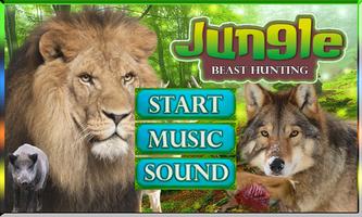 Jungle Beast Hunting: Shooter Affiche