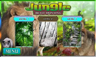 Jungle bestia caza: Tirador captura de pantalla 1