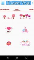 Love Stickers for Facebook скриншот 2