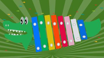 crocodile xylophone for kids imagem de tela 1