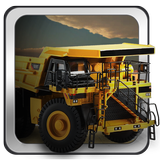 Mining Truck Parking 3D Zeichen