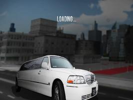 Limousine Car Parking 3D Poster