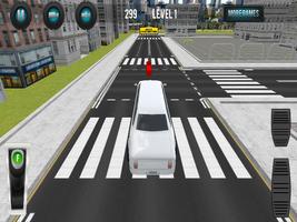 Limousine Car Parking 3D 스크린샷 1