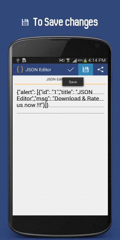 JSON Editor for Android - APK Download