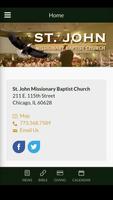 St. John MB Church poster