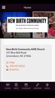 New Birth Community AME Church পোস্টার