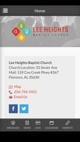 Lee Heights Baptist Church poster