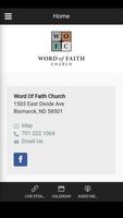 Word Of Faith Church poster