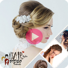 Hairstyles video tutorials icon