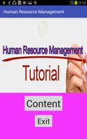 Human Resource Management Affiche