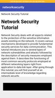 network security Cartaz