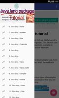 Java lang package স্ক্রিনশট 2