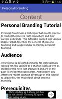 Personal Branding imagem de tela 1