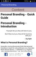 Personal Branding imagem de tela 2