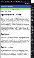 Learn Apache Bench captura de pantalla 3