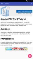 1 Schermata Learn Apache POI (Word)